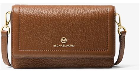 Michael Kors Pebbled Leather Convertible Crossbody Bag